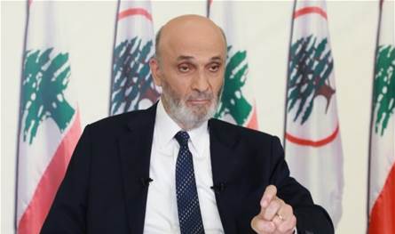 جعجع امام وفد بلدة رمحالا: سنناضل من أجل قيام دولة قوية وعاد