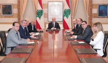 الحجار بحث التدابير الأمنية لمواكبة عاشوراء في اجتماع موسع م