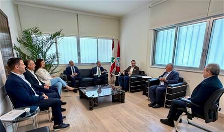 تيمور جنبلاط استقبل نقيب المحامين في بيروت