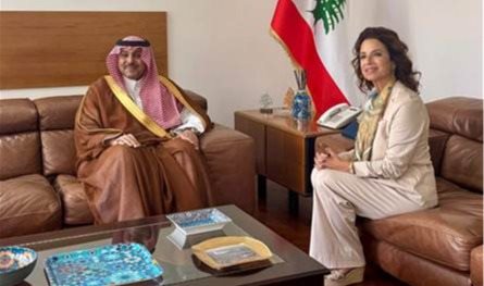 وزيرة السياحة استقبلت السفير السعودي الجديد وعرضا العلاقات وتعزيز التعاون