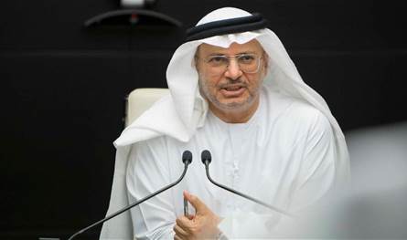 أنور قرقاش: "الاتفاق الإطاري" خطوة مهمة نحو استعادة الدولة اللبنانية سيادتها الكاملة على أراضيها