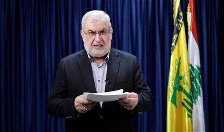 رعد: "اتفاق الإطار" مشؤوم ومرفوض