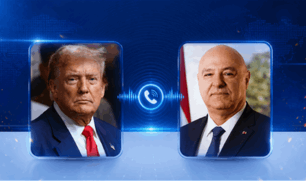 اتصال بين عون وترامب.. والأخير: "أراكَ قريباً"