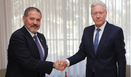 رجّي بحث مع عباس قضايا لبنانية فلسطينية مشتركة