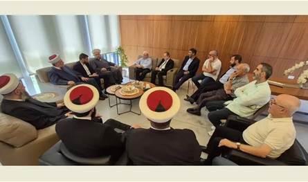 وفد دار إفتاء جبل لبنان جال على مرجعيات جبيل
