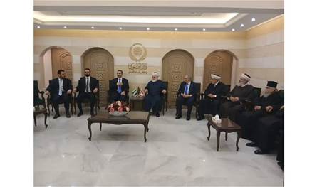 ضمن جولته على القيادات السياسية والروحية ...الشيباني زار دار فتوى طرابلس
