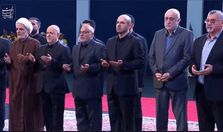 بالفيديو.. وفد من حركة "أمل" يشارك في مراسم وداع خامنئي