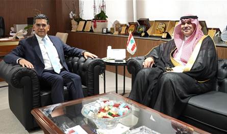 مرقص استقبل السفير السعوديّ: لبنان بحاجة إلى دعم أشقائه للنهوض وإعادة الإعمار