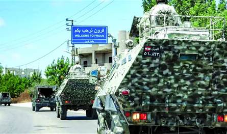 قبيل قمة عون-ترامب: "المناطق التجريبية" تدخل حيّز التنفيذ من فرون وصريفا وزوطر الغربية