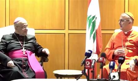 لبنان يستقبل بطريرك الكنيسة الكلدانية في أول زيارة رسمية له
