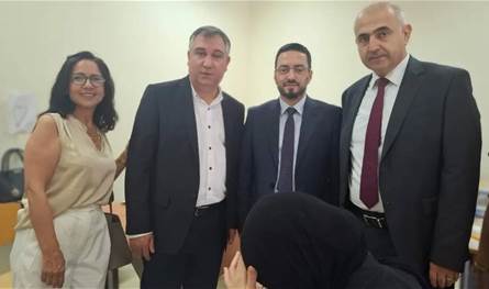 رئيس الجامعة اللبنانية تفقد مراكز مباراة الدخول إلى كلية الصحة العامة