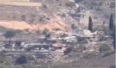 بالفيديو... الجيش الإسرائيليّ رفع ساتراً ترابيّاً في حداثا