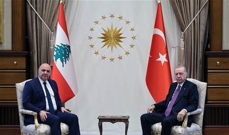 من أنقرة.. أردوغان يعلن دعم لبنان وعون يؤكد: متمسكون بسيادتنا