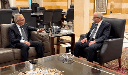 سلام والبساط يبحثان ضبط الأسعار وتسهيل التجارة مع سوريا والعراق