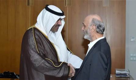 جعجع عرض مع السفير السعودي الأوضاع العامة في لبنان والمنطقة