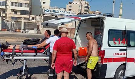 إنقاذ شخص... غرق أثناء السباحة