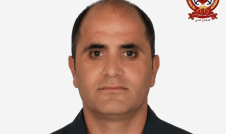 المديرية العامة للدفاع المدني نعت العنصر محمود عباس عباس
