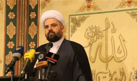 المفتي قبلان: لا سيادة للبنان دون الجيش والمقاومة والوحدة الوطنية
