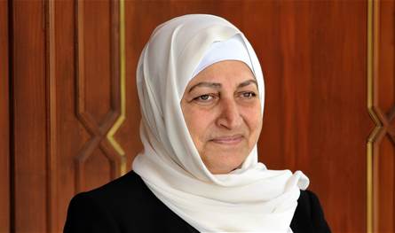 بهية الحريري زارت الأب ناجي خليل مهنئة بانتخابه رئيساً لجامعة "NDU"