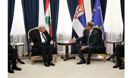 منسى التقى رئيس الوزراء الصربي وبطريرك الكنيسة الأرثوذكسية الصربية في بلغرد