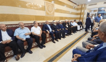رئيس الجمهورية وفاعليات عزوا مفتي عكار بوفاة والدته