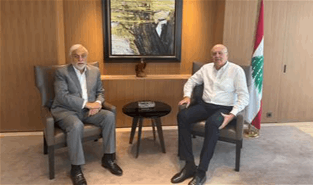 ميقاتي استقبل الصمد وتسلّم منه مذكرة تحت عنوان "نداء وطني دفاعاً عن الطائف والدستور"