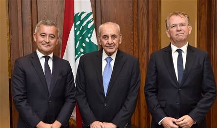 بري استقبل وزير العدل الفرنسي وتلقى دعوتين لزيارة تركيا وباكستان