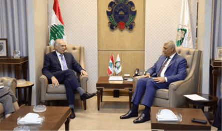 شقير استقبل القائم بأعمال مكتب المنسق الخاص للأمم المتحدة في لبنان