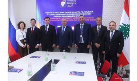 المدير العام للدفاع المدني شارك في معرض "الأمن المتكامل 2026" في تتارستان