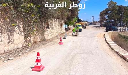 وزارة الأشغال توسّع ورش تأهيل الطرق في الجنوب
