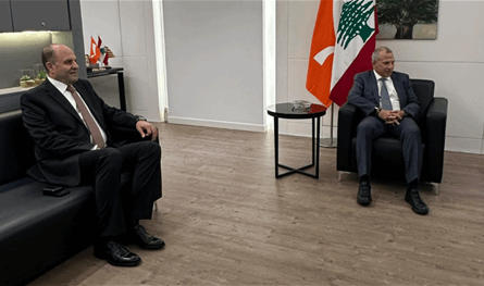 باسيل يلتقي السفير المصري في زيارة وداعية ويشيد بدوره في تعزيز العلاقات اللبنانية – المصرية