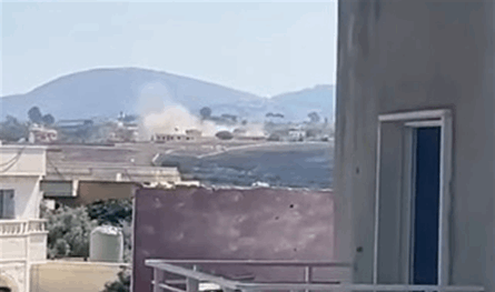 قصف مدفعيّ إسرائيليّ يستهدف بلدتيّ زوطر الشرقية وكفرتبنيت