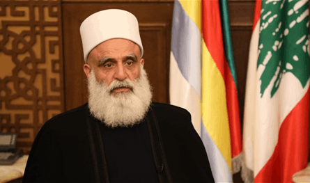 شيخ العقل استقبل وفد "تجمع العلماء المسلمين"