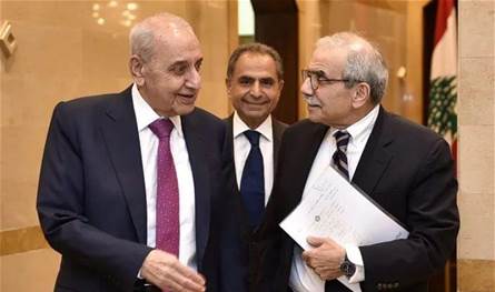 بري يستقبل سلام في عين التينة