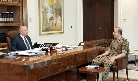 في بعبدا.. عون التقى قائد الجيش