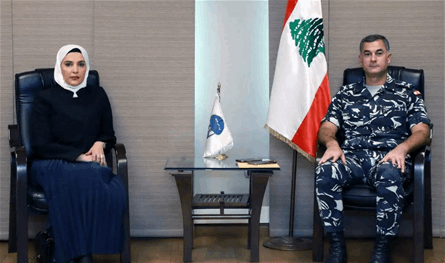 اللواء عبدالله عرض مع رئيسة لجنة حقوق الإنسان في قطر اوضاع السجون