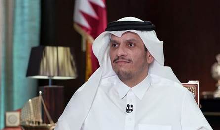 رئيس الوزراء القطري في قصر بعبدا