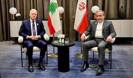 حديث عن "نقاش صريح".. لقاء بين رجي ونظيره الإيراني