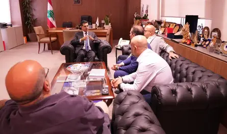 مرقص مستقبلاً شبكة القطاع الخاص ووفداً تقنياً إيطالياً والسفير الألماني: نوجه التهنئة بملف قانون الإعلام