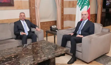 الحجار بحث مع سفيري باكستان والعراق في العلاقات