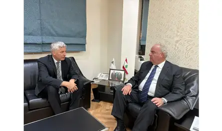 وزير الاتّصالات بحث والسفير الألماني في الأوضاع العامة في لبنان والمنطقة