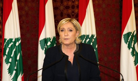 لوبان إمرأة حديدية لا تكترث للنقد: ضدّ اللاجئين وضدّ أوروبا!<br/>