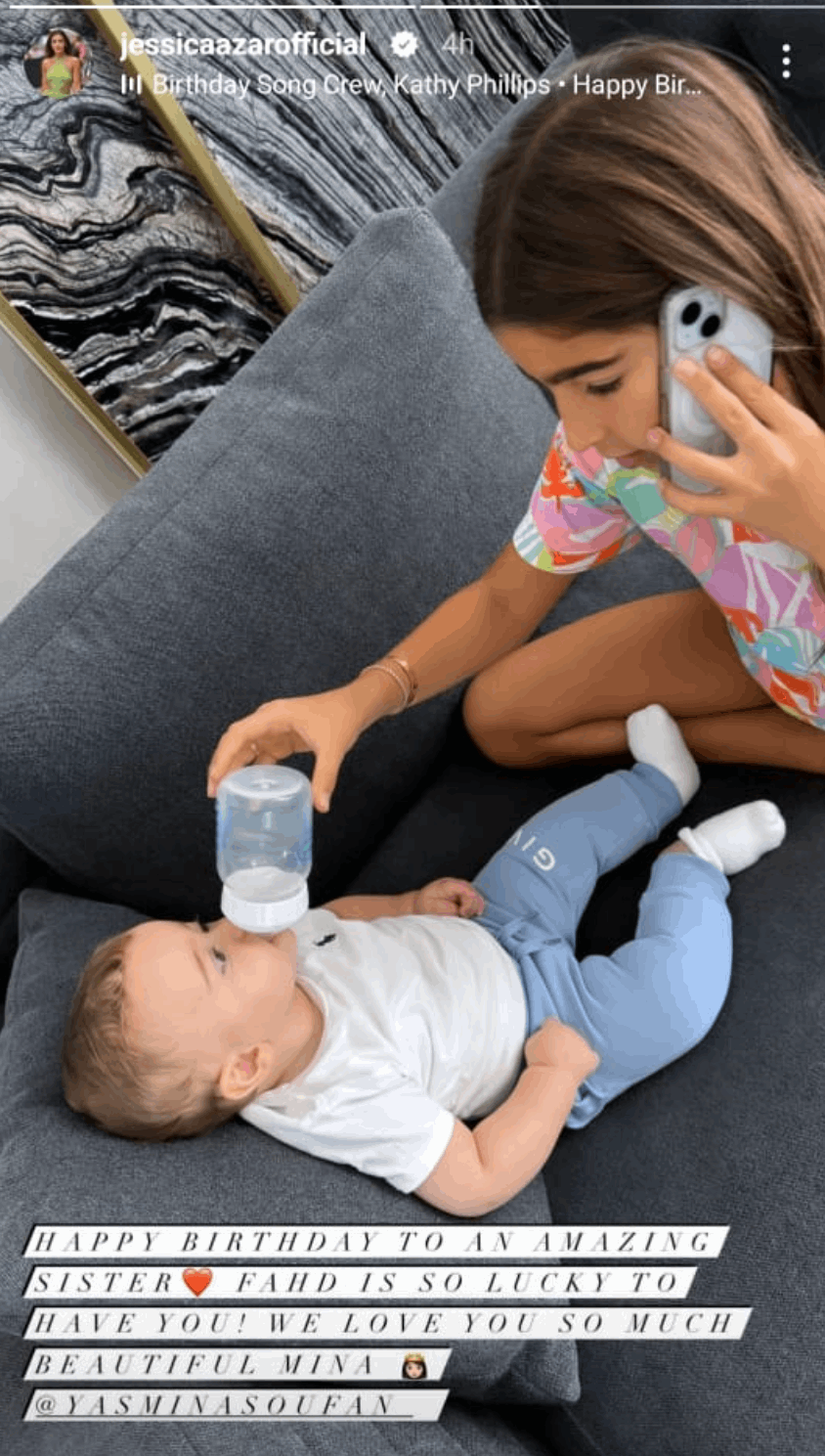 بمناسبة عيدها.. جيسيكا عازار تُعايد ابنة زوجها (صورة) 1 ExtImage 7284532 1939036032