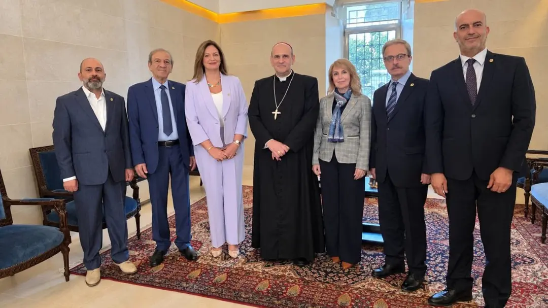 A delegation from “Christians of the East” visits the papal nuncio… and support for the steadfastness of residents of the south