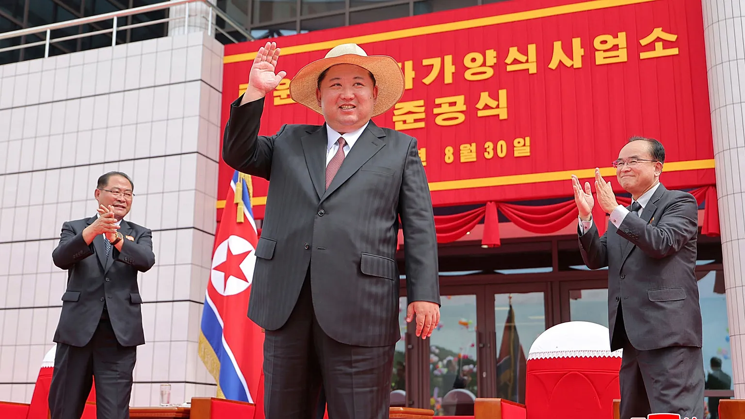Via a newly opened bridge between the two countries, North Korea’s leader arrives in China