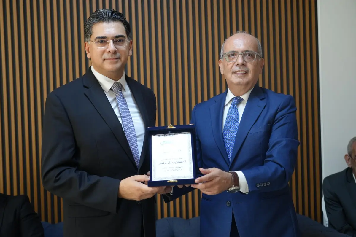 “Beirut Minarti” honors Marqos at a dialogue meeting about his efforts in the media