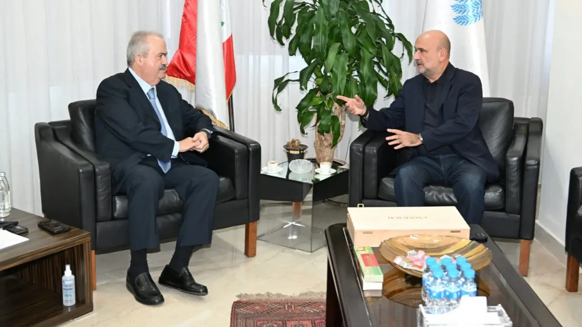 Abi Ramia meets Jaber and discusses the 2027 budget and negotiations with the International Monetary Fund